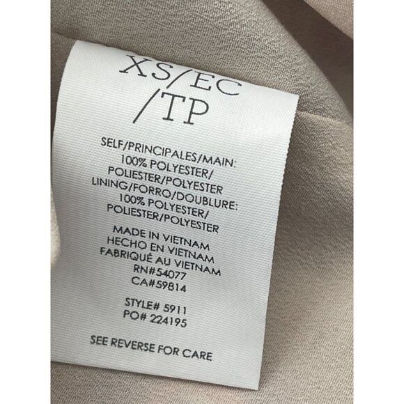 Cabi Victoria Women Floral Chiffon Pullover Blouse Top Size XS - Picture 8 of 9